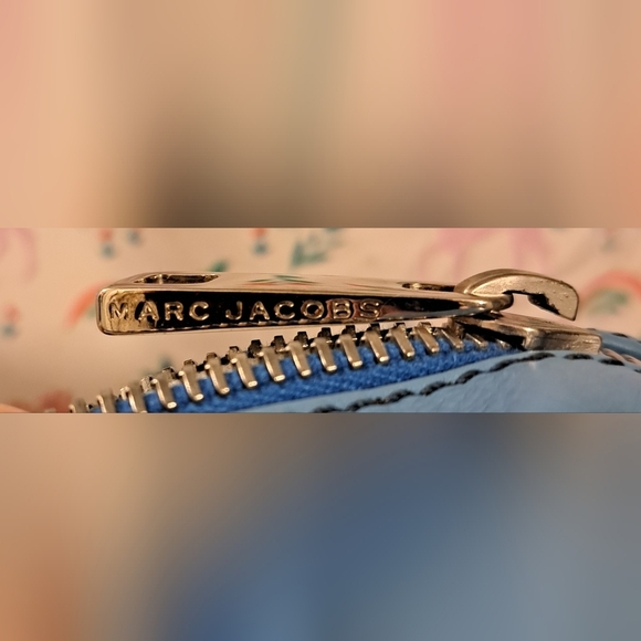 Y2K Marc Jacobs Aqua Leather Hobo Boho Streetwear Casual Everyday Purse Bag - Picture 11 of 14